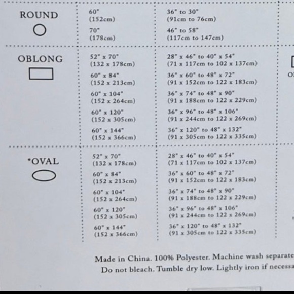 NIP Cupcakes and Cashmere Gingerbread Tablecloth 60” x 84” Oblong - Picture 3 of 4